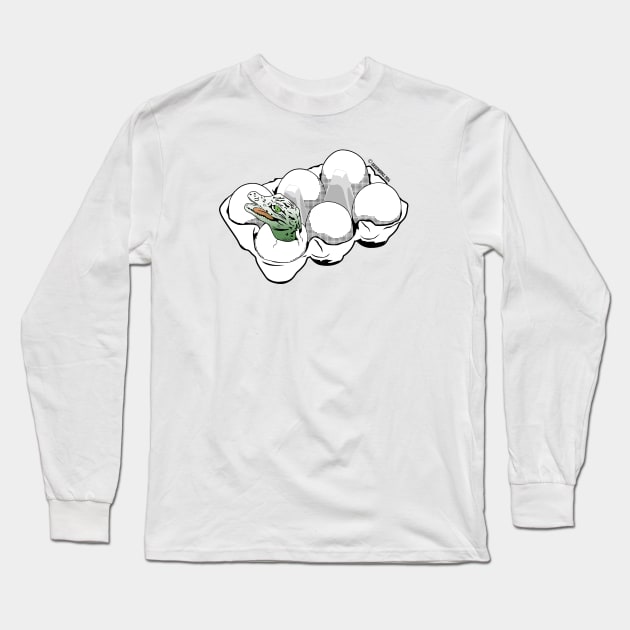 Fresh Eggs Long Sleeve T-Shirt by Siegeworks